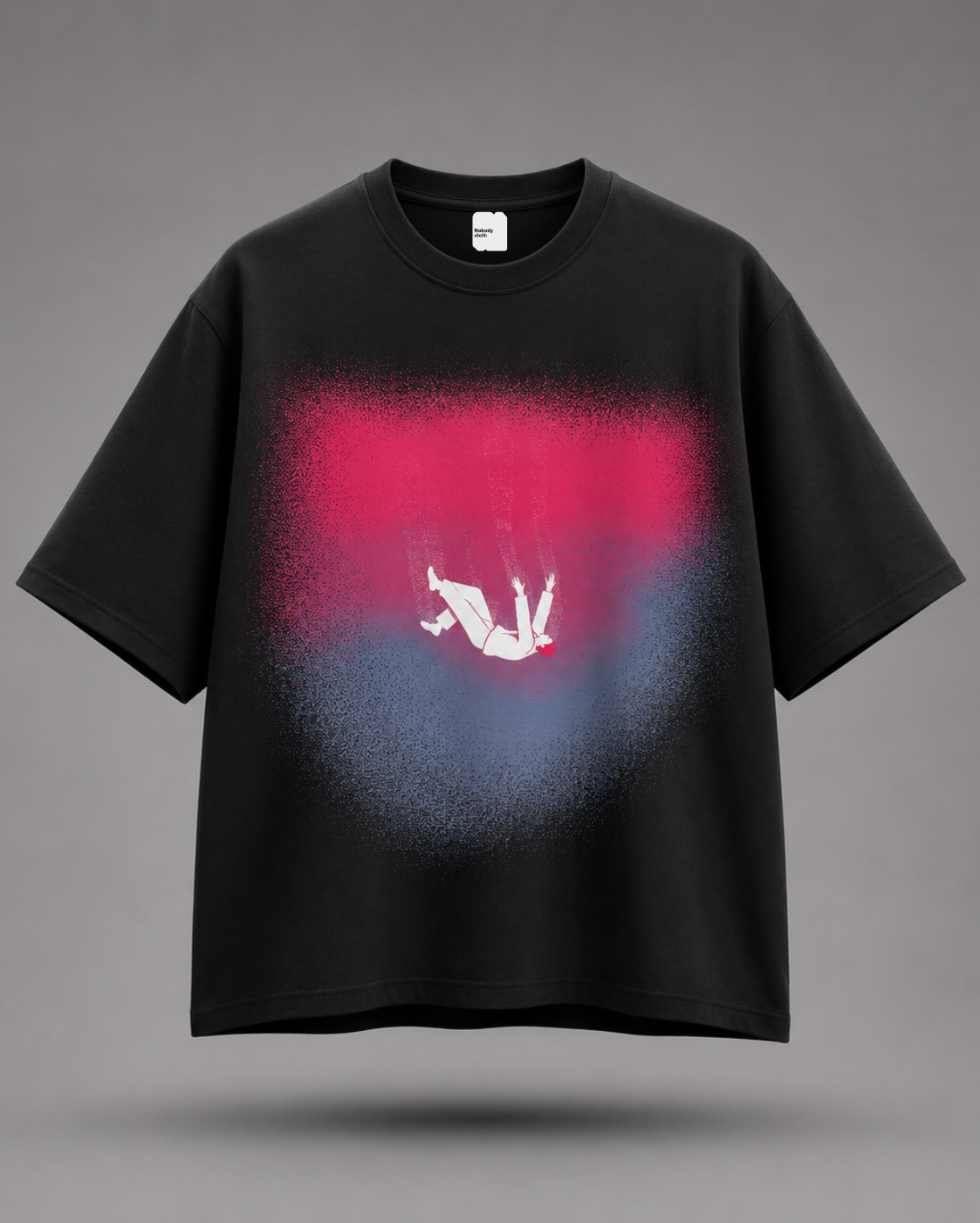 Falling Silence Oversized Tee