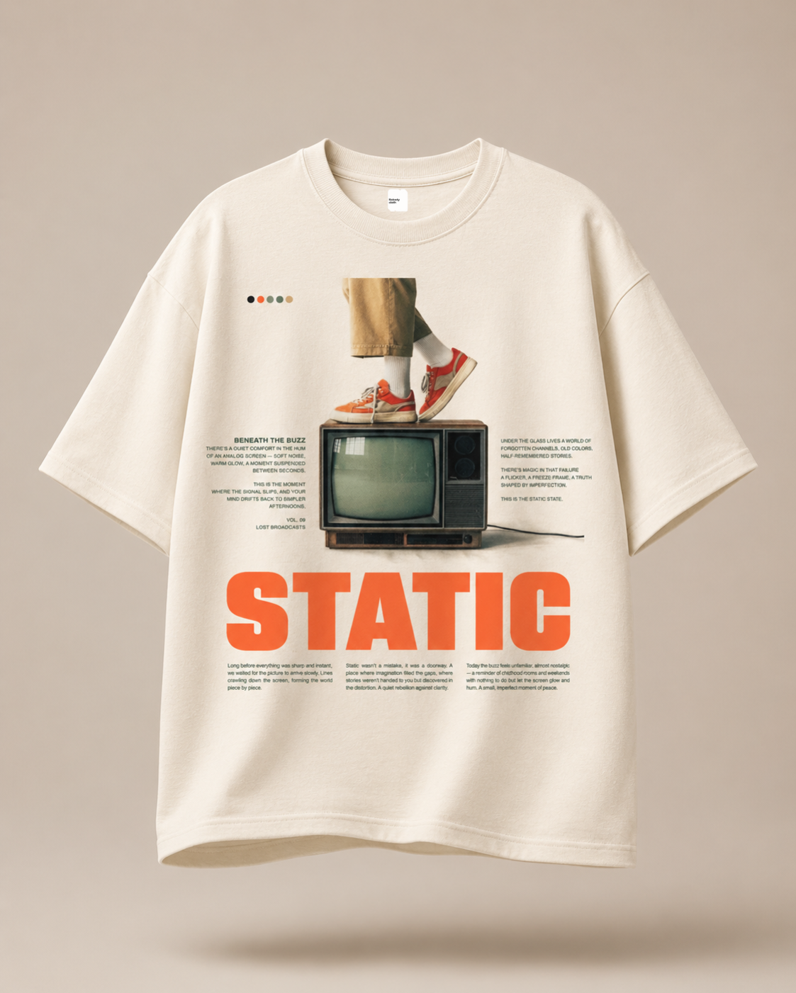 Static Oversized Tee