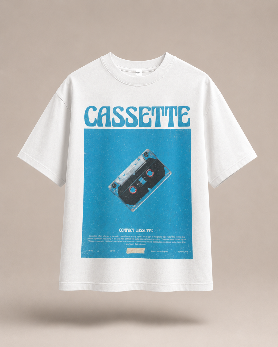 Cassette Oversized Tee