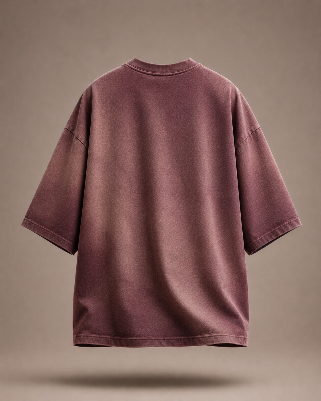 Moments de Clarté Oversized Tee – Vintage Mauve