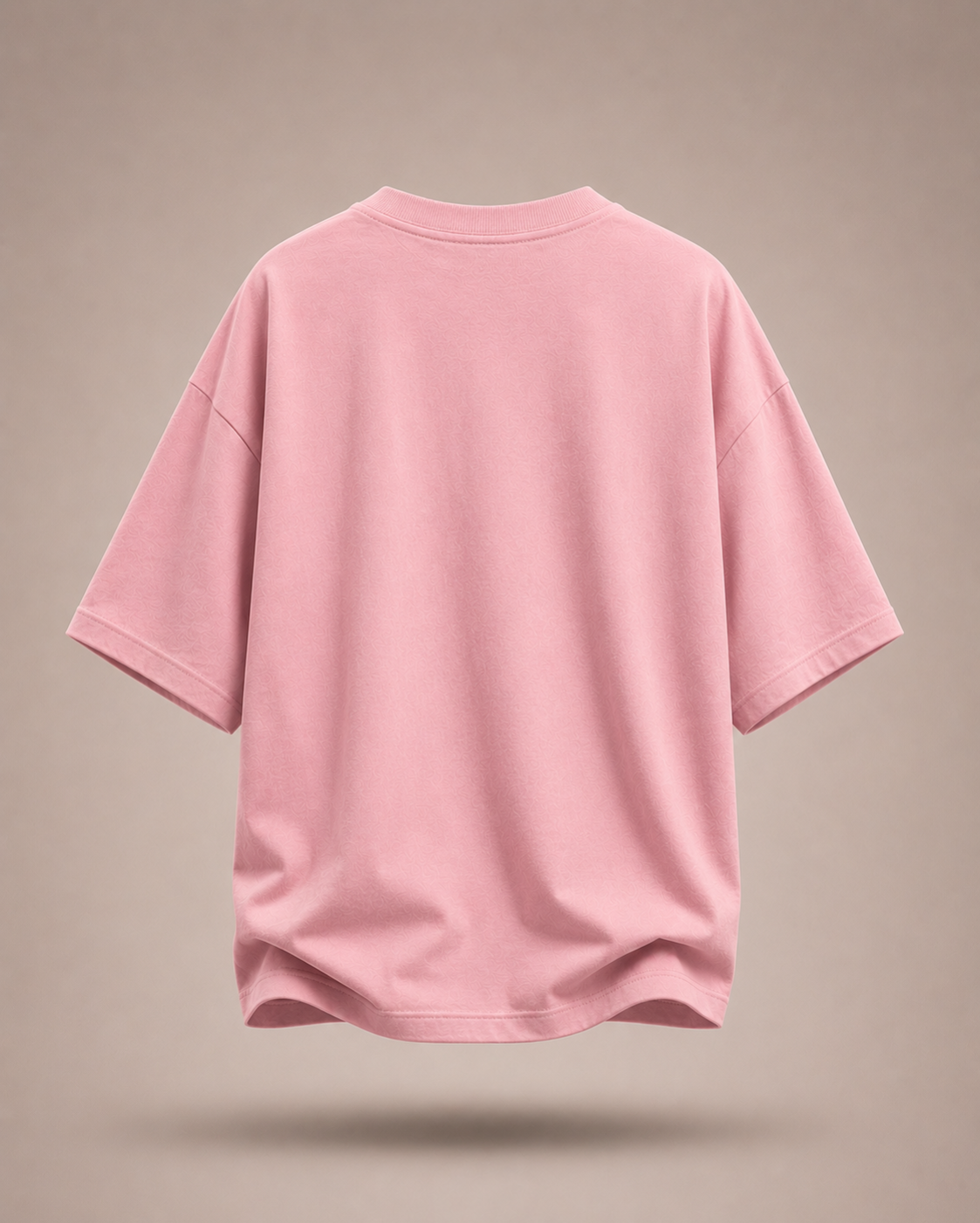 La Vie Belle Oversized Tee – Soft Blush Pink