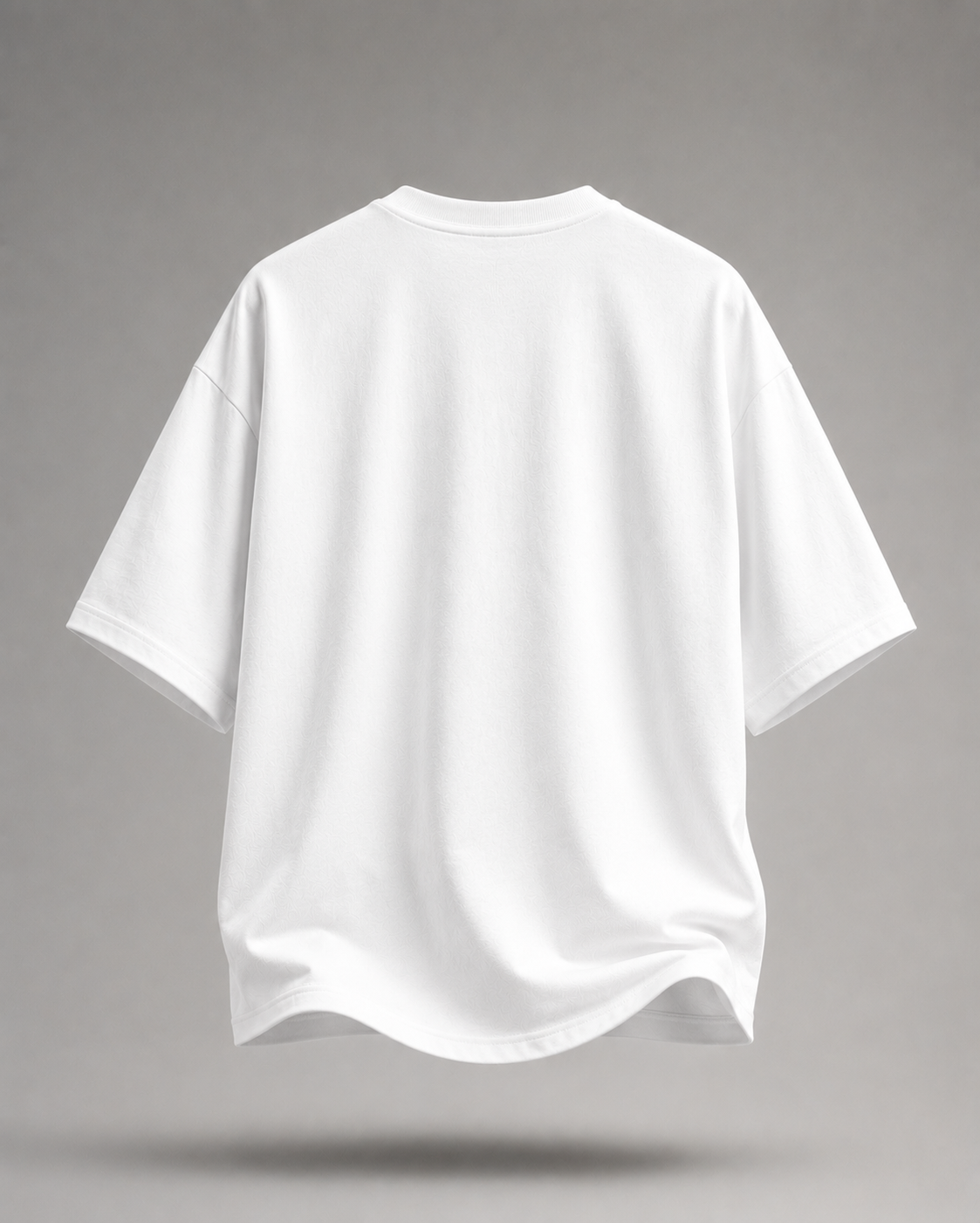 Pure White Midnight Run Oversized Tee