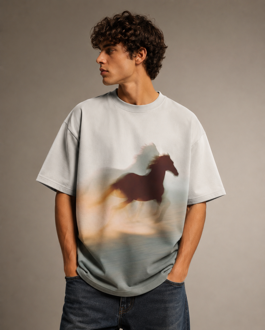 Phantom Run Oversized Tee