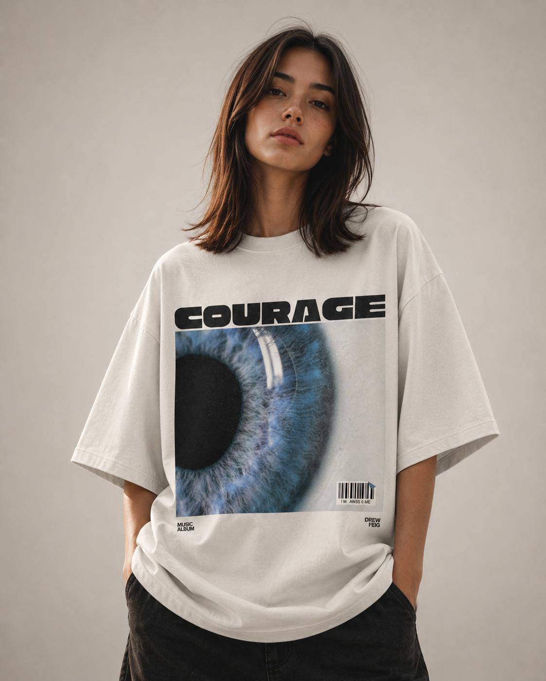 Courage Oversized Tee
