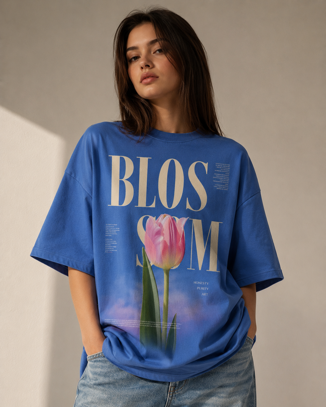Blossom Oversized Tee