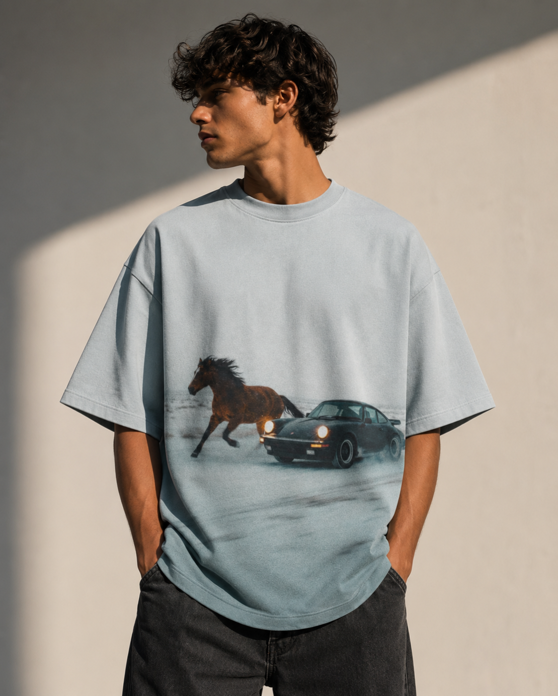Coastal Drift Oversized Tee