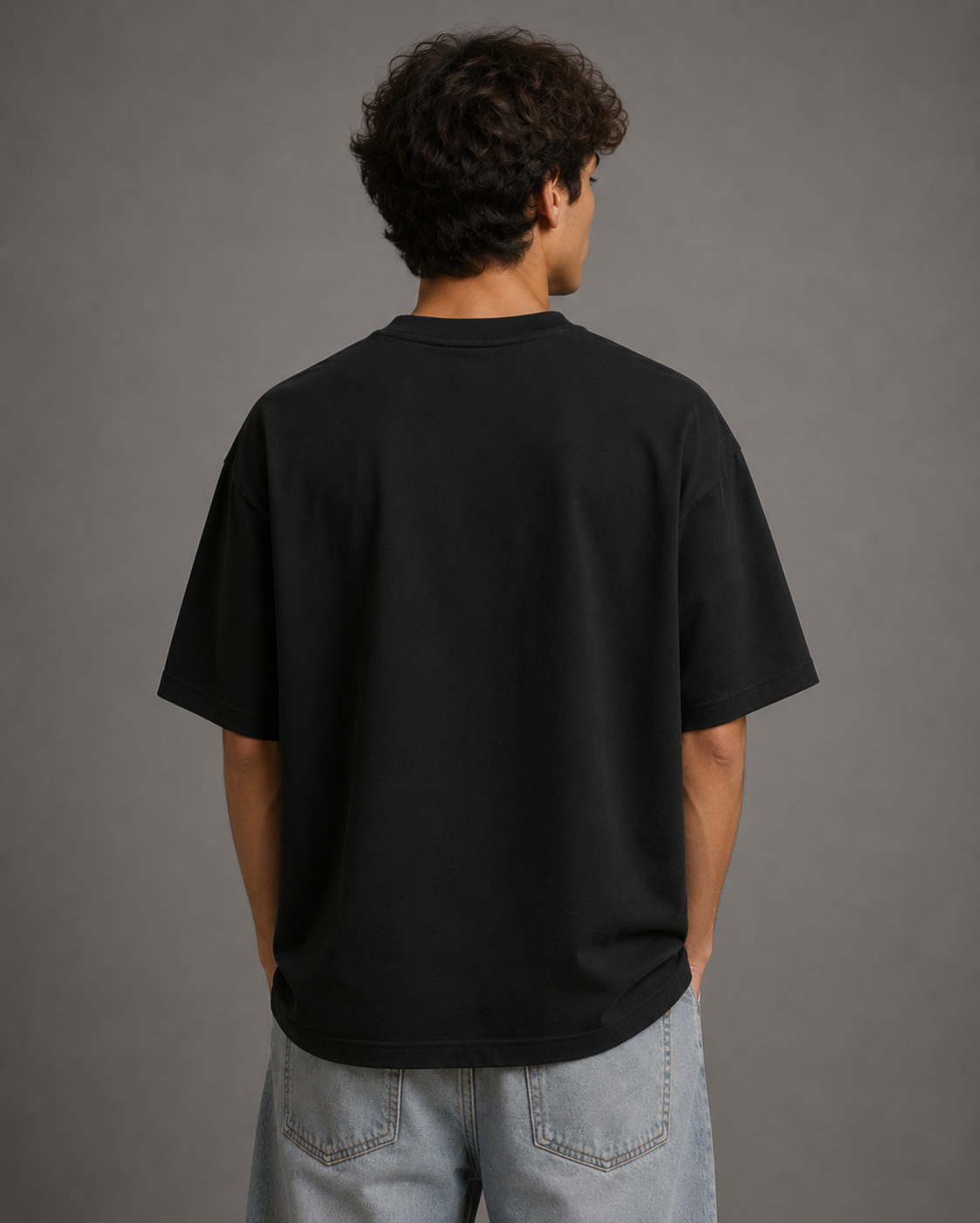 Falling Silence Oversized Tee