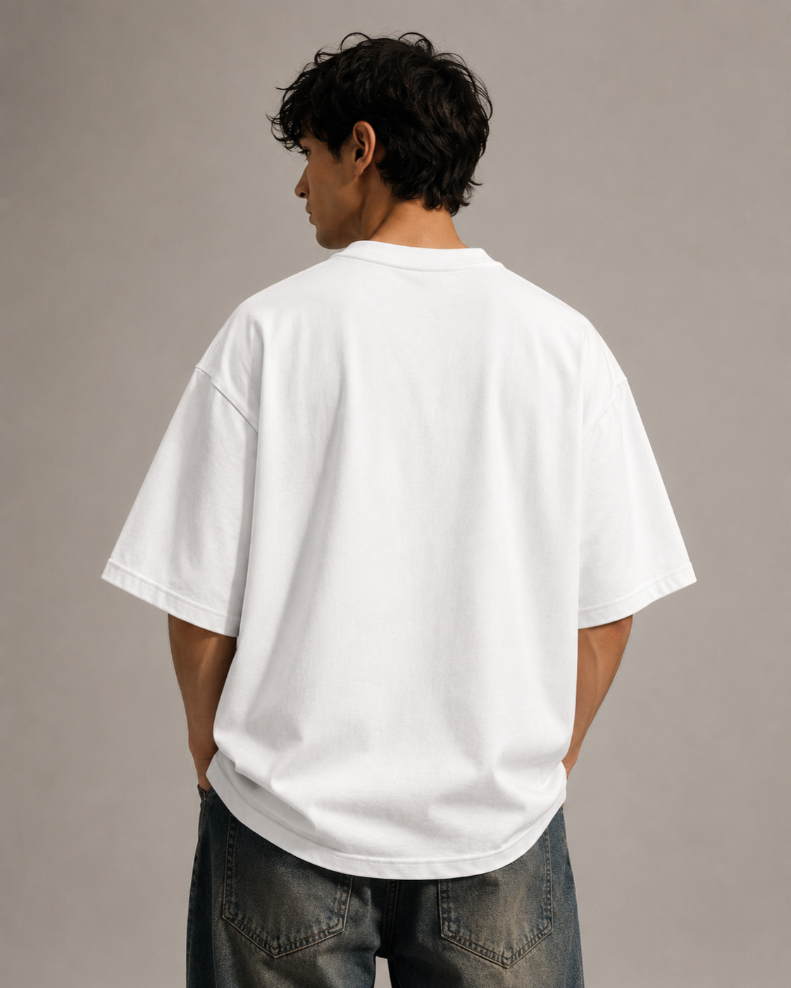 Pure White Forever Classic Oversized Tee