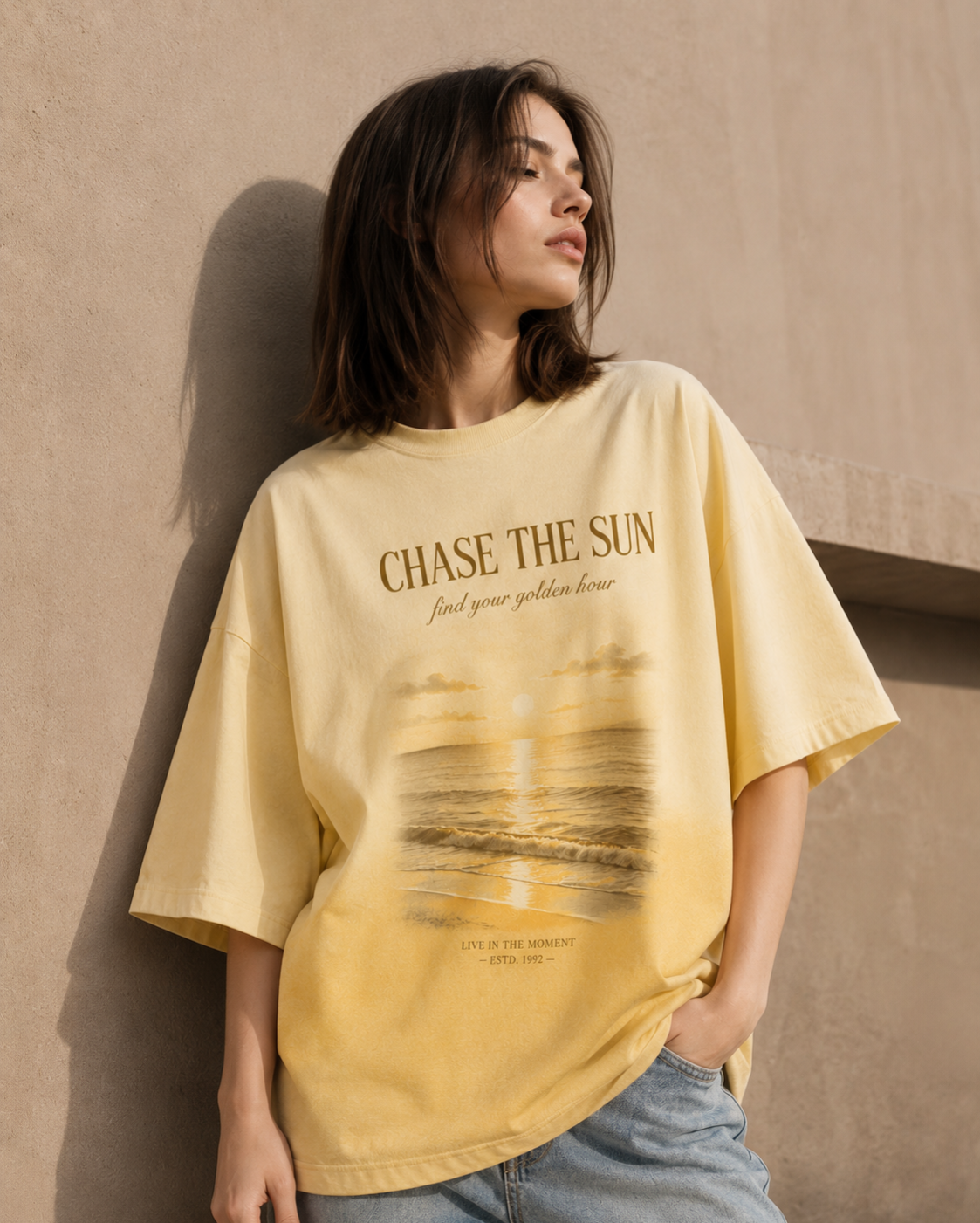 Chase The Sun Oversized Tee