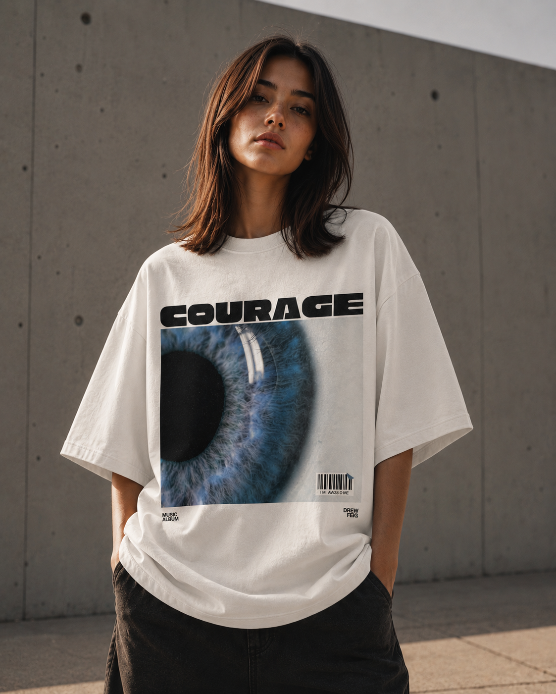 Courage Oversized Tee