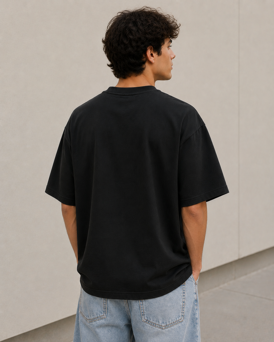 Falling Silence Oversized Tee