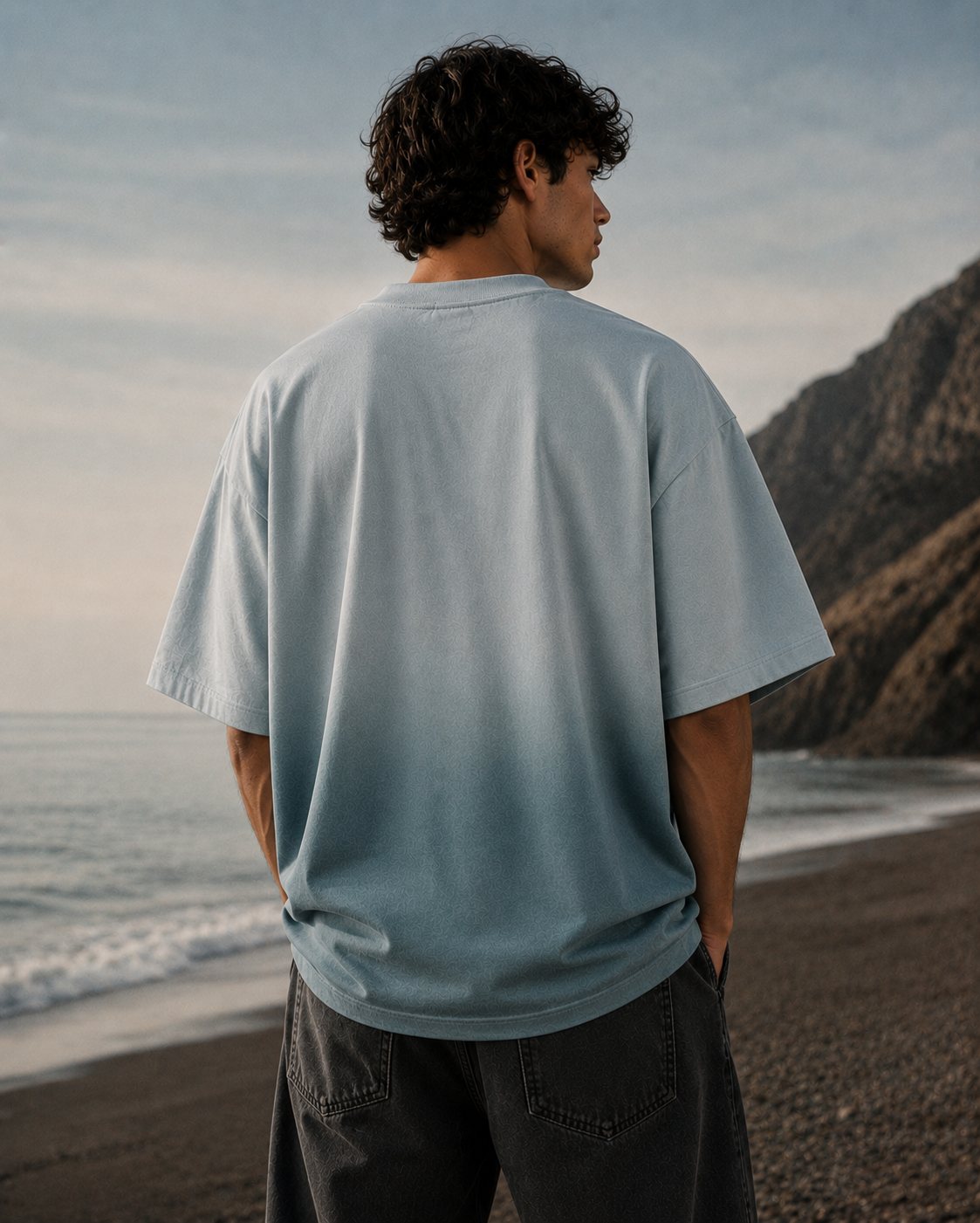 Coastal Drift Oversized Tee