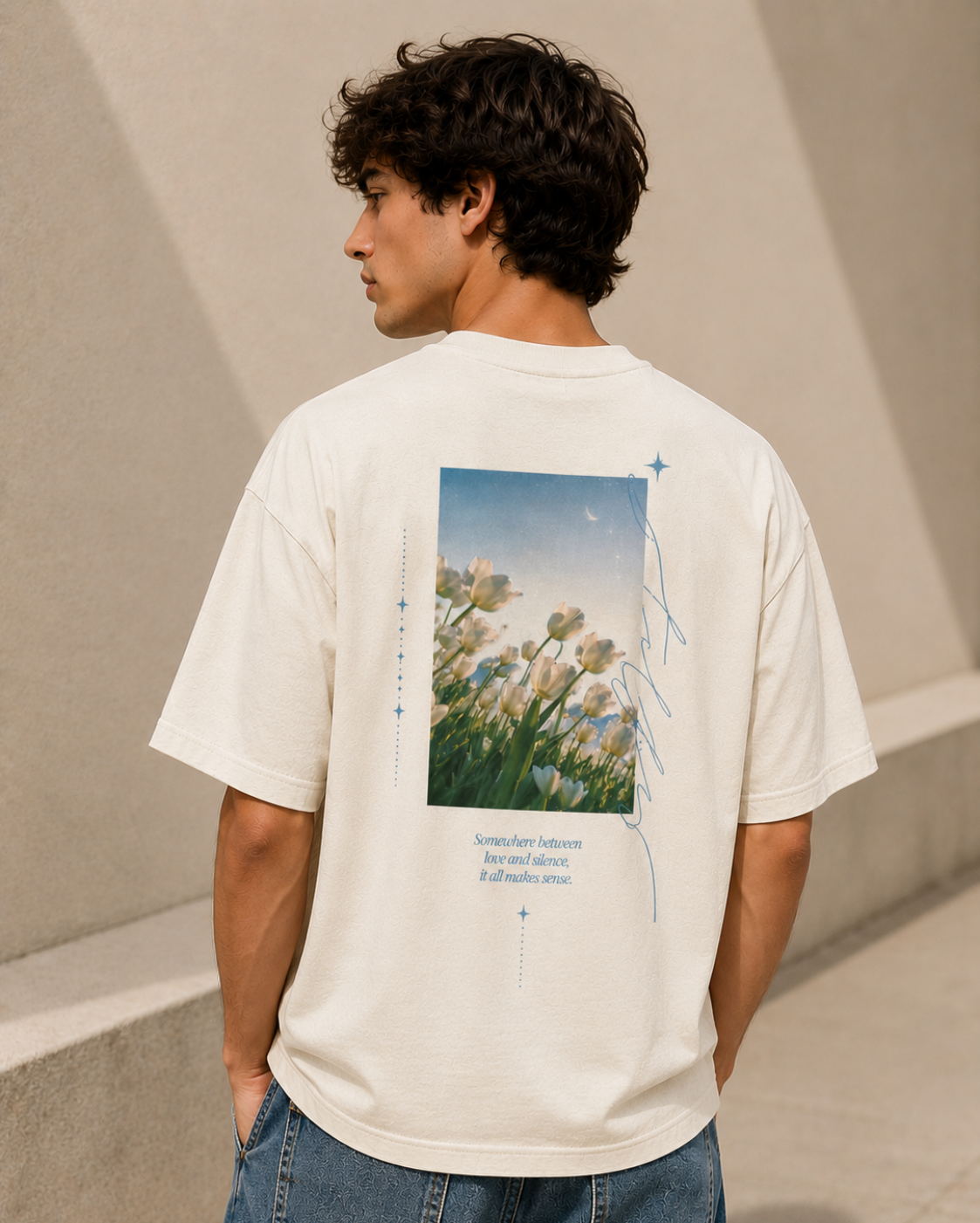 Love In Silence Oversized Tee