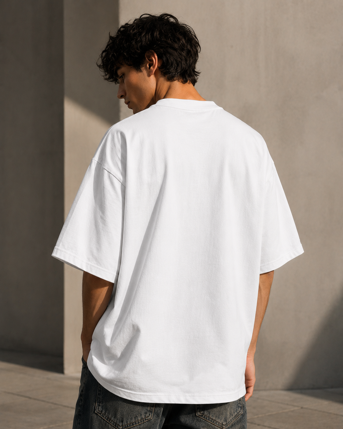 Pure White Forever Classic Oversized Tee